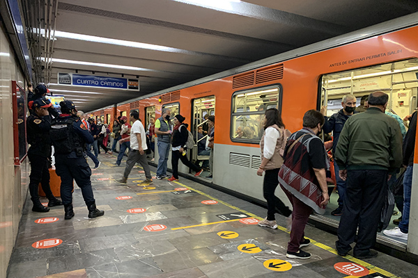 Continúan fallas en el Metro de la CDMX, pocos días antes de que Sheinbaum se despida