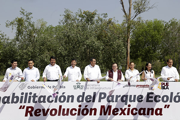 Gobierno de Puebla da inicio a la rehabilitación del Parque Ecológico