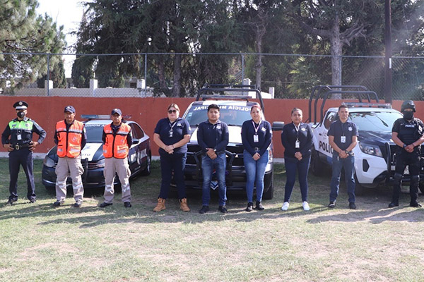 San Pedro Cholula lleva a cabo simulacro preventivo de seguridad en una secundaria