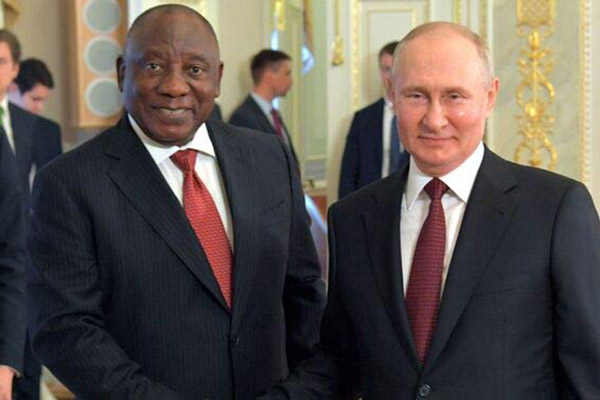 Delegación africana visita Rusia para promover la paz entre Moscú y Kiev