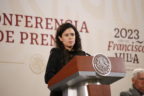 Luisa María Alcalde es la nueva titular de la Segob, anuncia AMLO