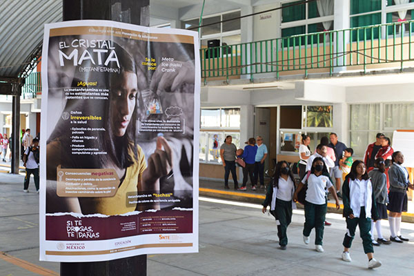 Jornada sabatina antidrogas impactó positivamente, afirman adolescentes