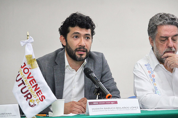 Marath Bolaños López es el nuevo titular de la Secretaría del Trabajo