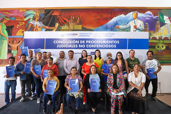 Entrega Sindicatura Municipal 124 sentencias de procedimientos judiciales no contenciosos