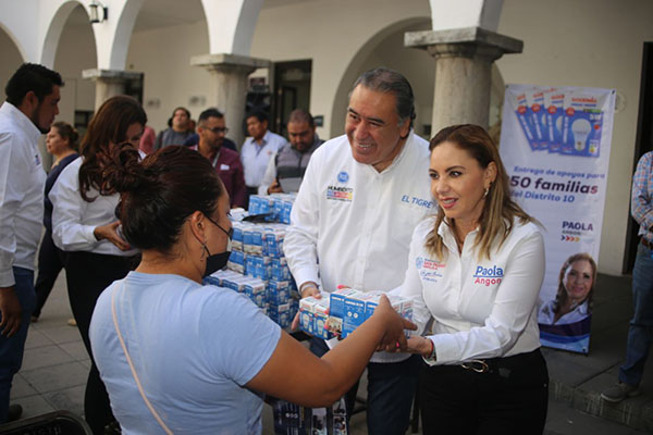 Paola Angon encabeza el Martes Ciudadano en la presidencia de Cholula