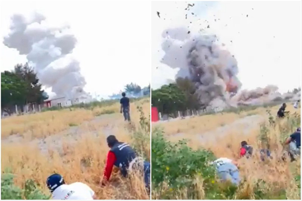 Explota polvorín en Tultepec; hay al menos cuatro heridos