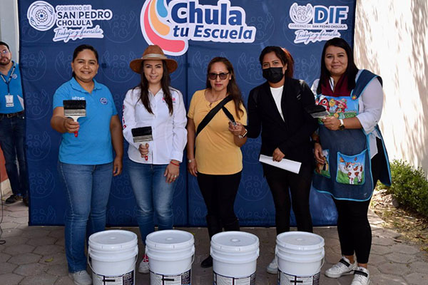 Arranca el programa “Chula tu Escuela” para mejorar condiciones de las instituciones