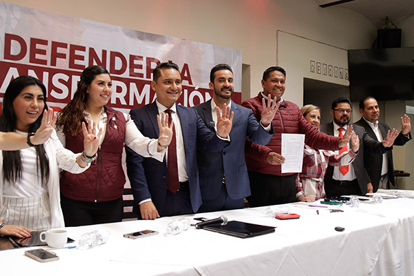 Legisladores de Morena y PT firman pacto de unidad; buscan recuperar la capital en 2024