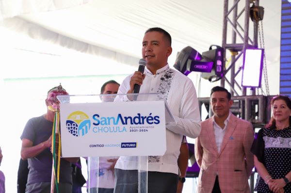Inauguran la Feria cultura y Tradición de San Andrés Cholula