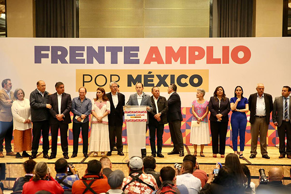 Se reduce el número de aspirantes del Frente Amplio por México por “irregularidades”
