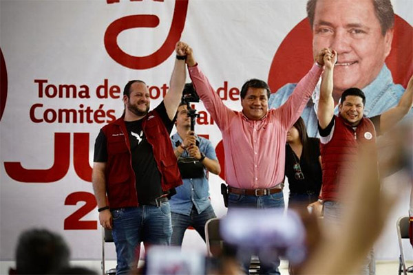 Julio Huerta toma protesta a comités ciudadanos en favor de la unidad por la 4T