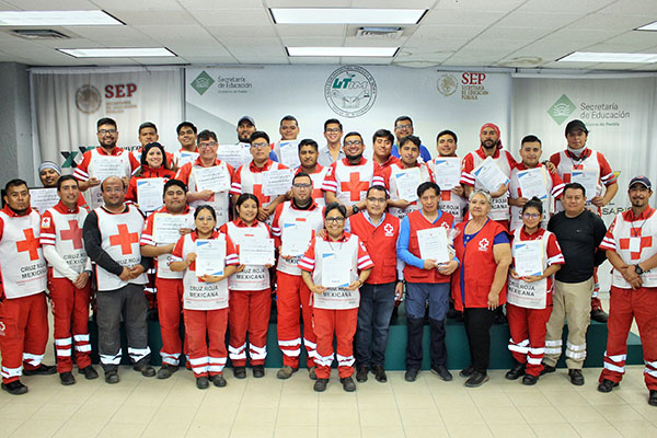 Socorristas concluyen Curso de Técnico en Extracción Vehicular: Cruz Roja Puebla