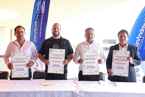 Llega la Segunda Feria de Empleo a San Andrés Cholula
