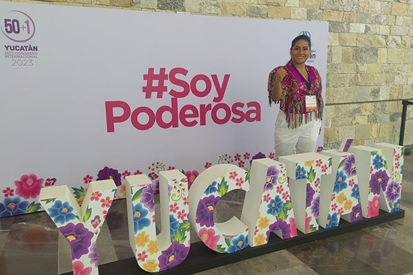 Asume Berenice Porquillo coordinación en Cholula del Colectivo 50+1