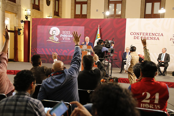 AMLO contiende con reportero que le cuestionó sobre inseguridad en Chiapas