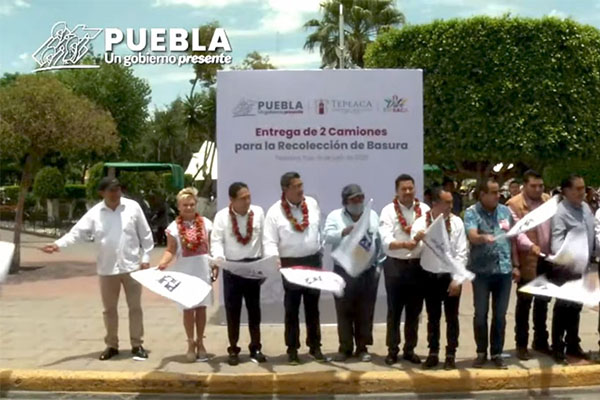 Sergio Salomón lleva a cabo gira de trabajo por Tepeaca