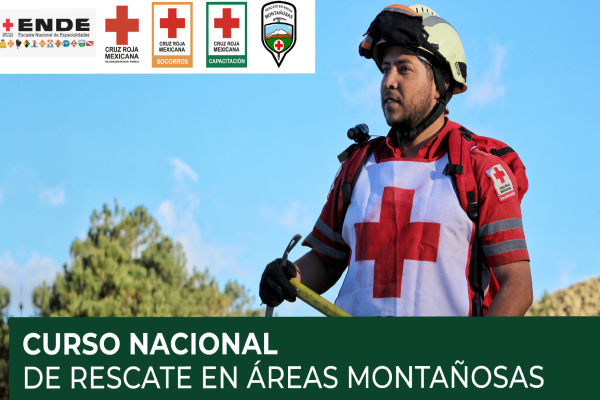 Puebla, sede del Curso Nacional de Especialización en Rescate en Áreas Montañosas: Cruz Roja Mexicana