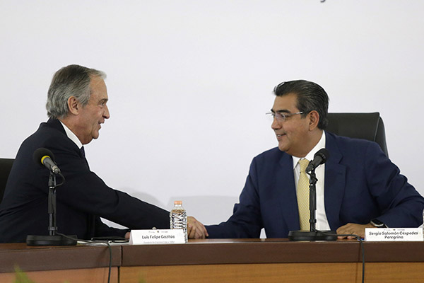 Anuncia Sergio Salomón llegada de la empresa Softys a Puebla
