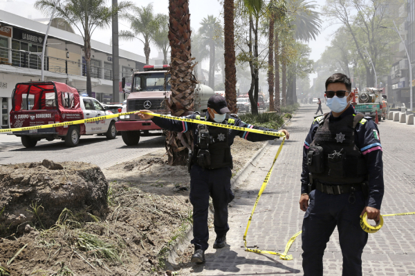 La Avenida Juárez, la calle de las emergencias