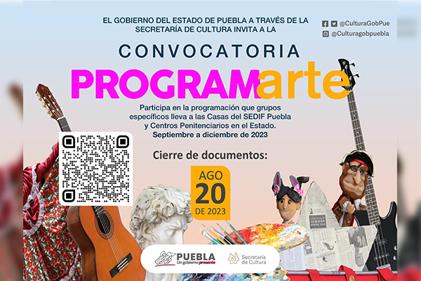 Convoca gobierno estatal a programación artística de Casas SEDIF y centros penitenciarios