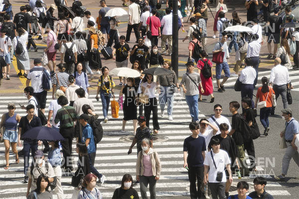Julio pasado fue el más cálido en Japón desde 1898