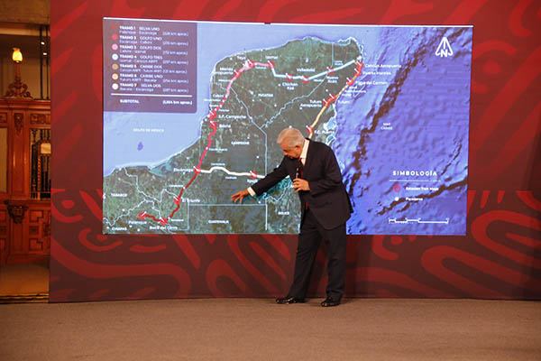 López Obrador decreta nueva expropiación de terrenos para el Tren Maya