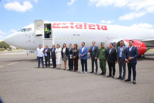 Posiciona Gobierno Estatal a aeropuerto de Puebla como centro logístico de carga aérea