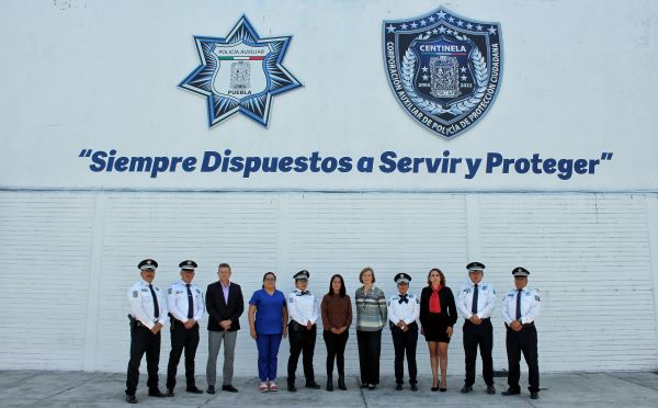 Signan Policía Auxiliar y Cruz Roja Mexicana convenio en materia de capacitación