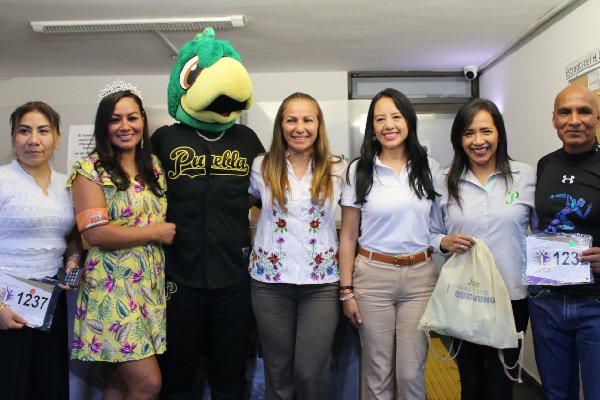 Pericos de Puebla y empresas se suman a la carrera “Por Amor al Prójimo” del Congreso