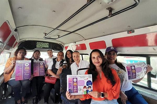 Trabaja Gobierno del Estado en prevención del acoso en el transporte público