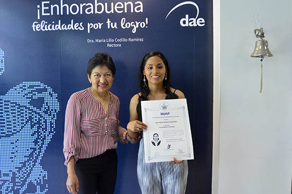 La BUAP, ejemplo de inclusión: Ana Teresa Méndez Machorro