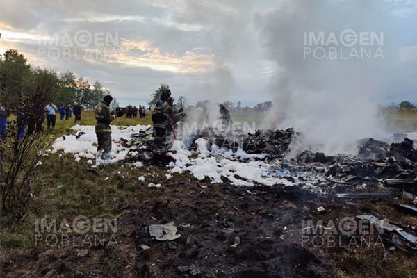 Kremlin descarta investigación internacional del accidente del avión de Prigozhin