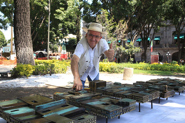 Ayuntamiento de Puebla reubica la Maqueta Monumental del Centro Histórico