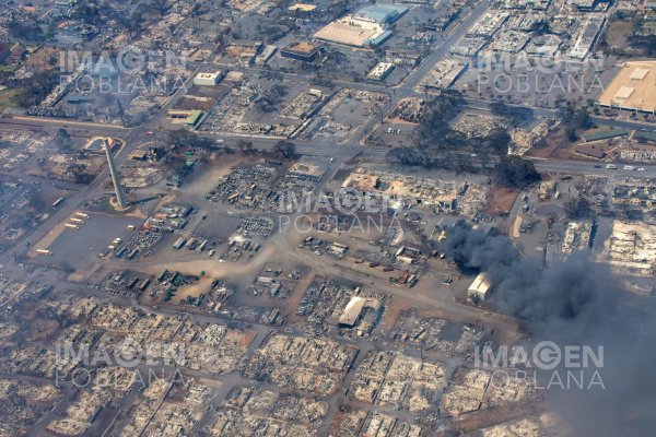 Permanecen desaparecidas 385 personas tras incendios forestales en Hawái