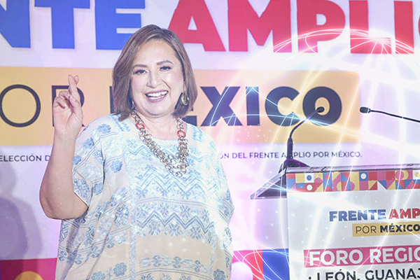 Xóchitl Gálvez recibe constancia como candidata del Frente Amplio por México