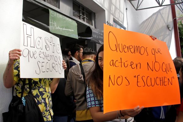 Comité Estudiantil de UPAEP exige medidas de seguridad al rector