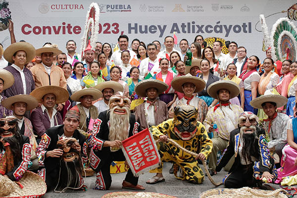 Llega el Convite del Festival Huey Atlixcáyotl 2023 a Casa Aguayo