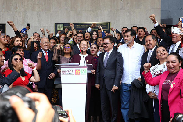 Diputados de Morena se reúnen con Sheinbaum y refrendan unidad en la 4T