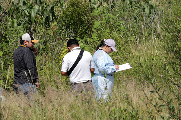 Hallan a sujeto descuartizado con mensaje