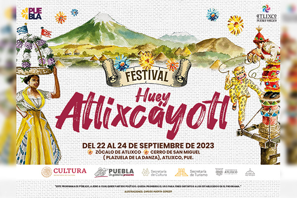 Celebrará Puebla 58 edición del Festival Huey Atlixcáyotl: Cultura