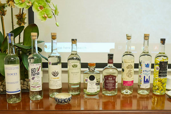 Promueve gobierno de Sergio Salomón mezcal poblano en EU