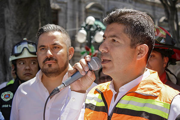 Sin contratiempos se desarrolla Simulacro Nacional en Puebla, reporta Eduardo Rivera
