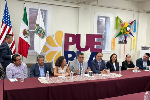 En EU, Gobierno de Sergio Salomón promueve a Puebla como destino de inversiones