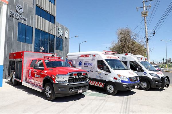 Con equipamiento y capacitación, fortalece Ayuntamiento de San Andrés Cholula a la SSPPC