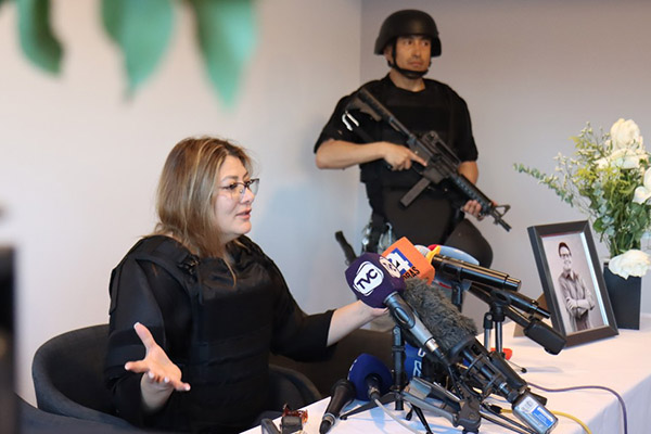 Denuncian presunto atentado contra viuda de candidato ecuatoriano asesinado