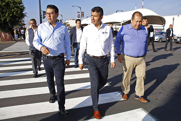 Balizamiento y mantenimiento de semáforos listos en el Bulevar Norte