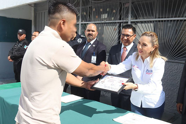 Cereso de San Pedro Cholula brinda oportunidades reales de reinserción: Paola Angon