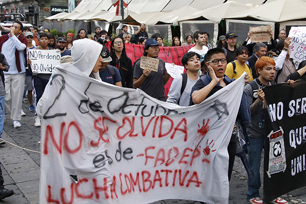 Tlatelolco, “el Halconazo” y Ayotzinapa, historias de represión estudiantil