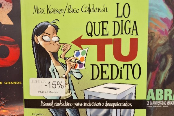 "Lo que diga tu dedito", el libro sobre la identidad ciudadana