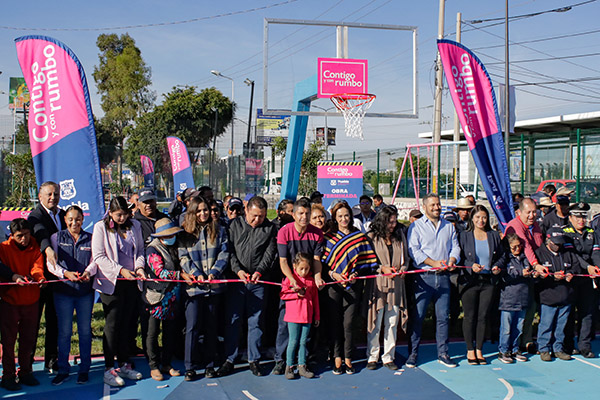 Gobierno de Eduardo Rivera fomenta el deporte con una nueva cancha de pádel